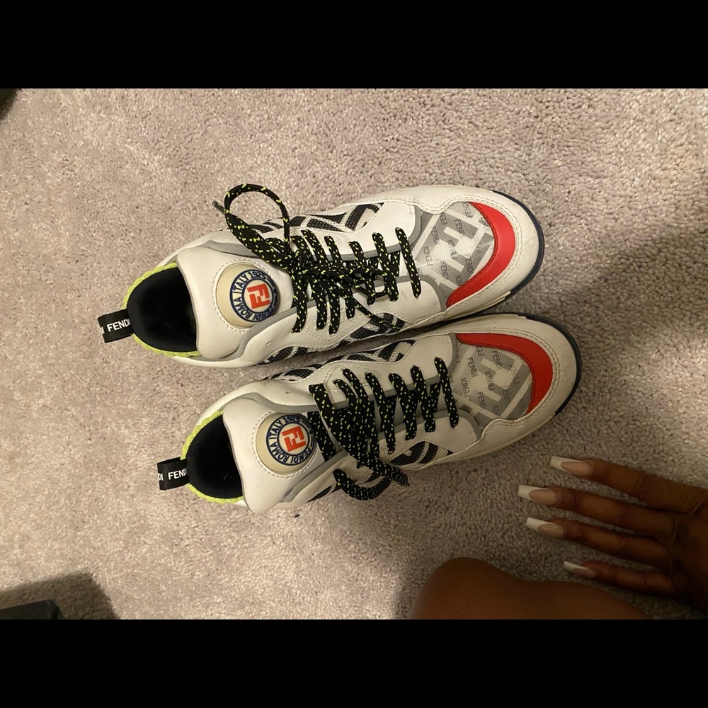 Fendi T-Rex high top sneakers